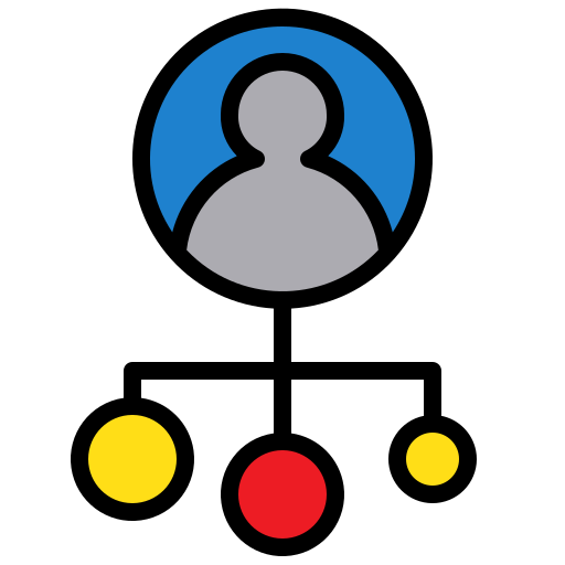 sieć xnimrodx Lineal Color ikona