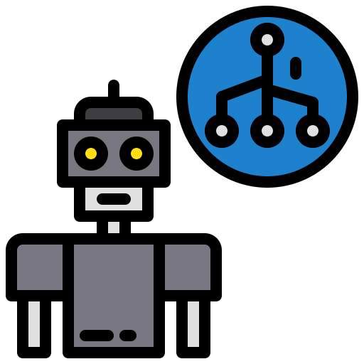 robot xnimrodx Lineal Color ikona