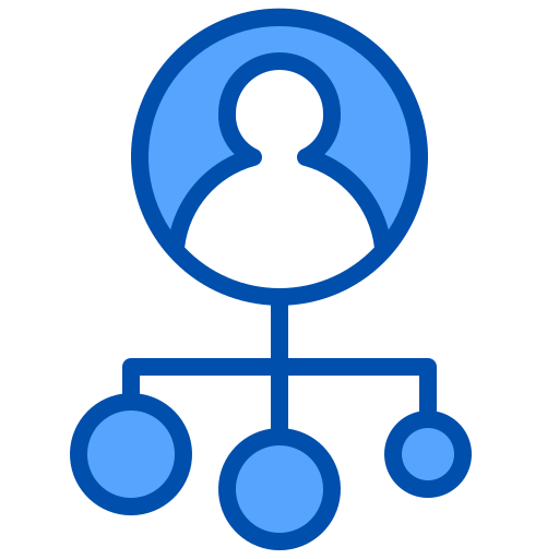 Network xnimrodx Blue icon