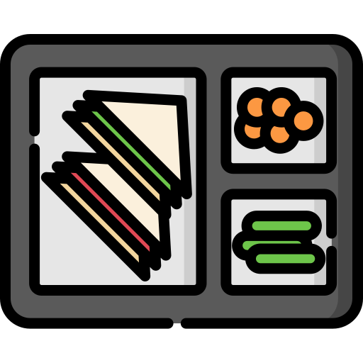 Almuerzo Special Lineal color icono