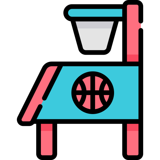 Basketball Kawaii Lineal color icon