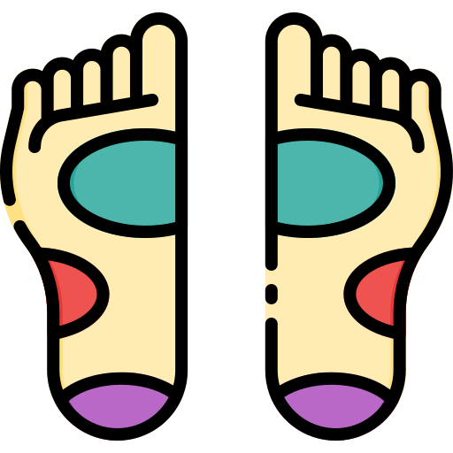 Reflexology Good Ware Lineal Color icon