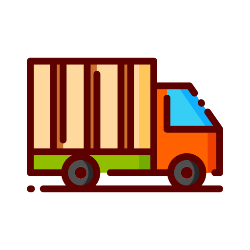 トラック Good Ware Lineal Color icon