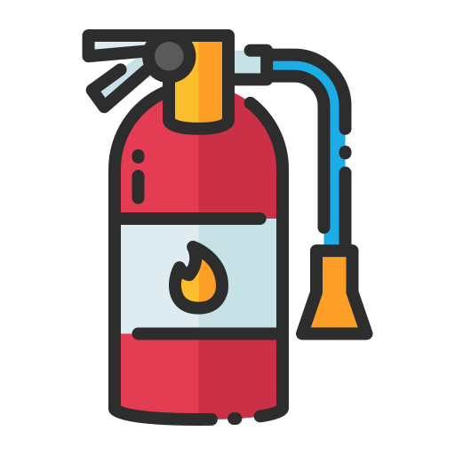 Extintor de incendios Good Ware Lineal Color icono