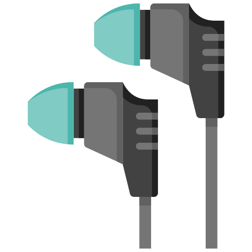 Earbuds Good Ware Flat icon