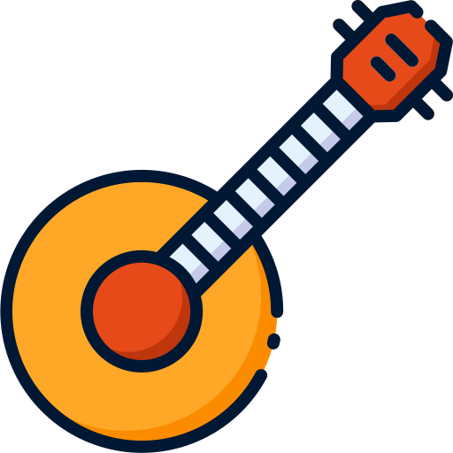 banjo Good Ware Lineal Color icon