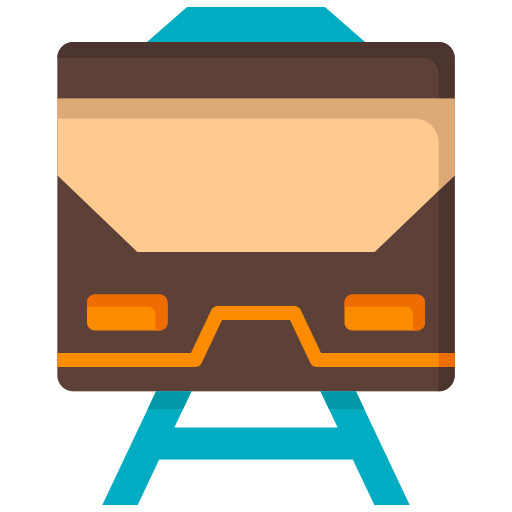 Train Good Ware Flat icon