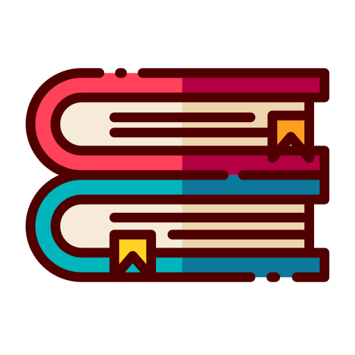 Library Good Ware Lineal Color icon