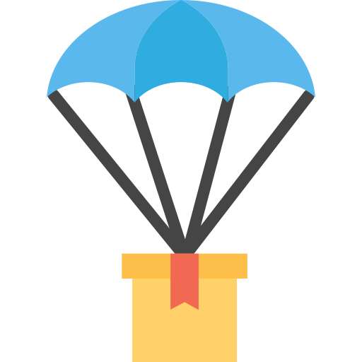 Paracaídas SBTS2018 Flat icono