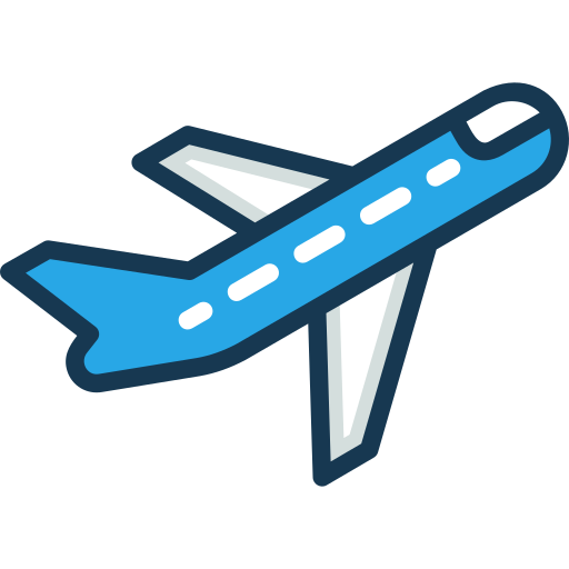 Aeroplano SBTS2018 Lineal Color icono