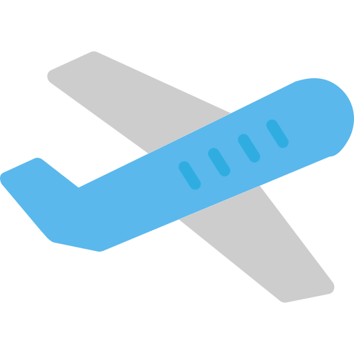 flugzeug SBTS2018 Flat icon
