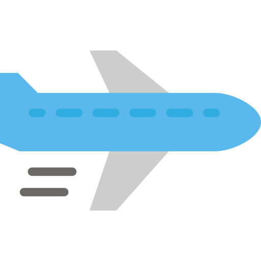 Airplane SBTS2018 Flat icon