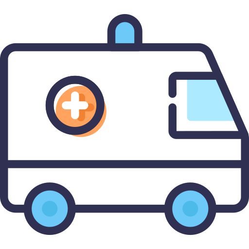 ambulance SBTS2018 Lineal Color icoon