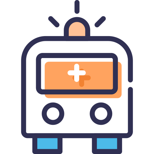 Ambulance SBTS2018 Lineal Color icon