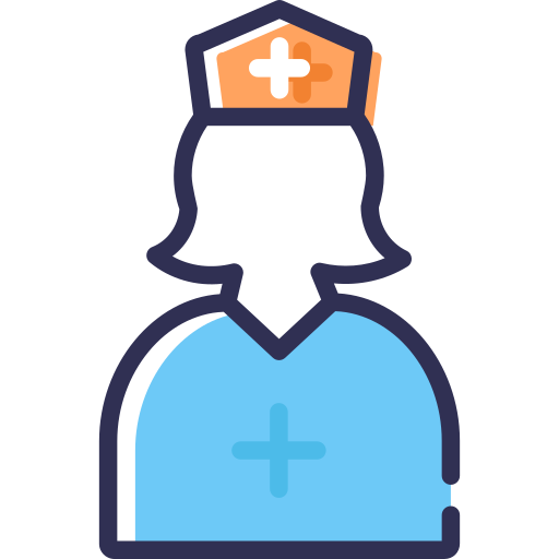 krankenschwester SBTS2018 Lineal Color icon
