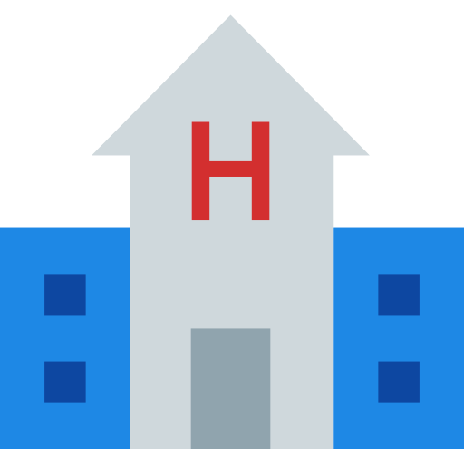 krankenhaus SBTS2018 Flat icon