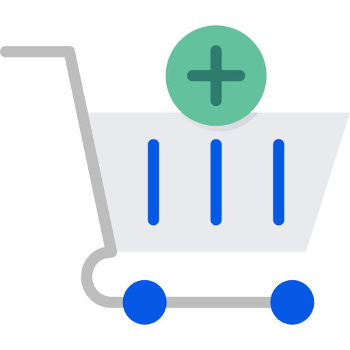 Shopping cart SBTS2018 Flat icon