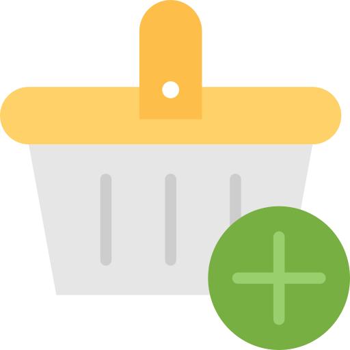 Shopping basket SBTS2018 Flat icon