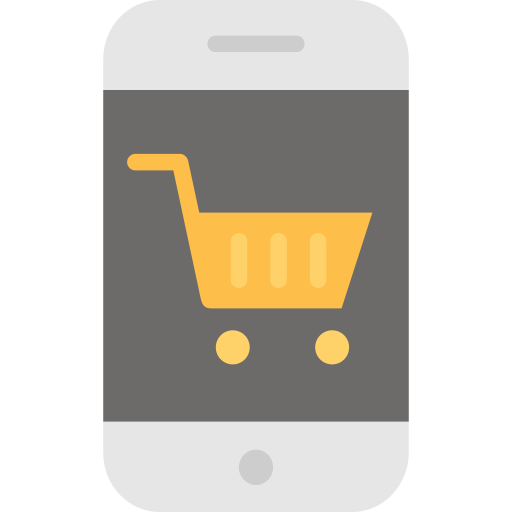 Shopping online SBTS2018 Flat icon