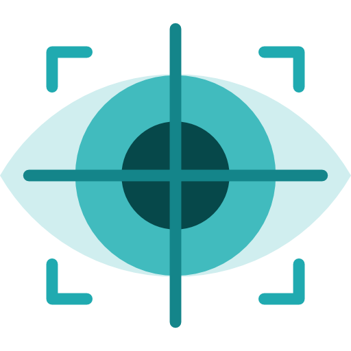 Eye tracking Special Flat icon