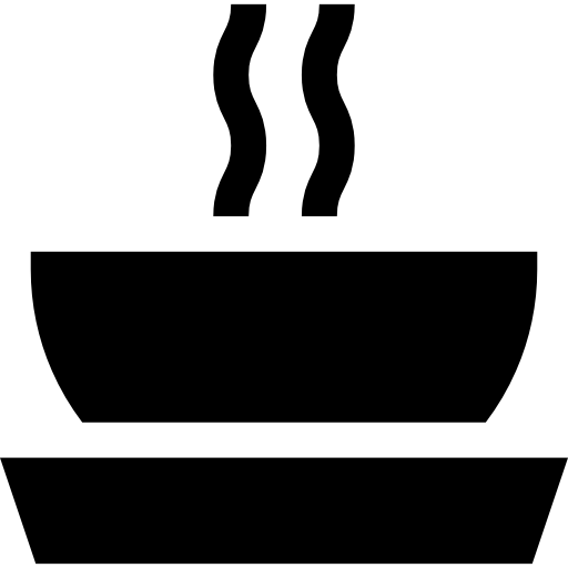 sopa Basic Straight Filled icono