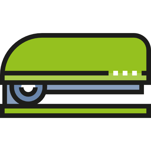 Stapler Detailed Straight Lineal color icon
