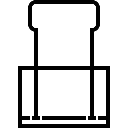 클립 Detailed Straight Lineal icon