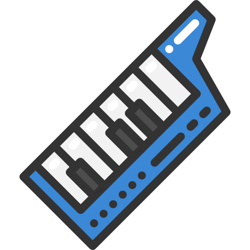 keytar Special Lineal color icono