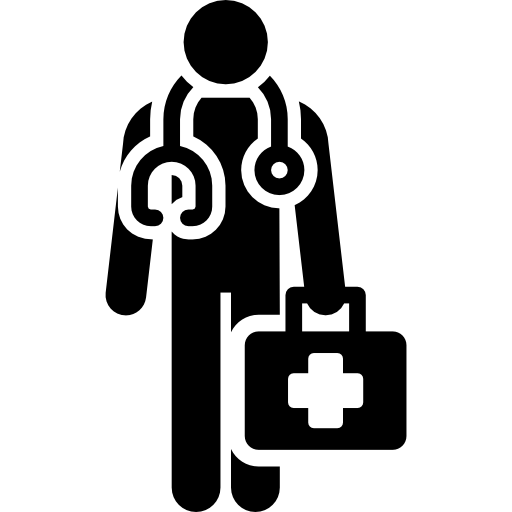 Doctor Pictograms Fill icon