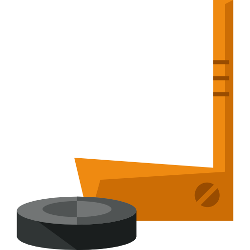 ijshockey Roundicons Flat icoon
