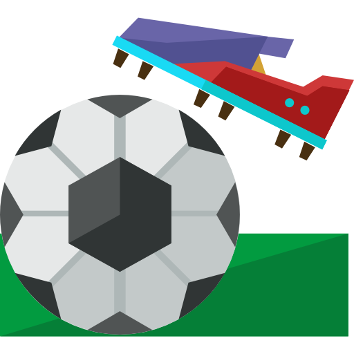 fútbol Roundicons Flat icono