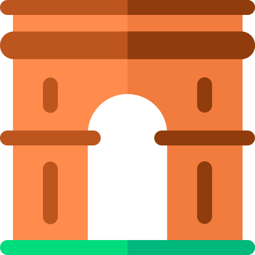 Arco Basic Rounded Flat Ícone