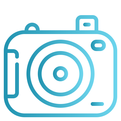 caméra Neung Lineal Gradient Icône