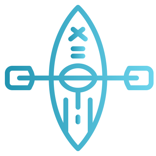 kayak Neung Lineal Gradient icona