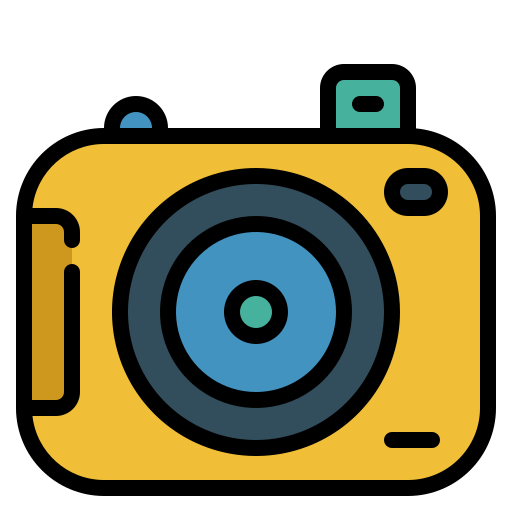 Camera Neung Lineal Color icon