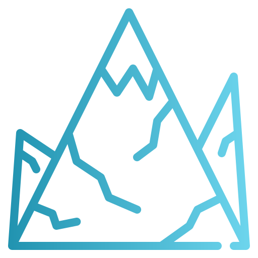 Гора Neung Lineal Gradient иконка
