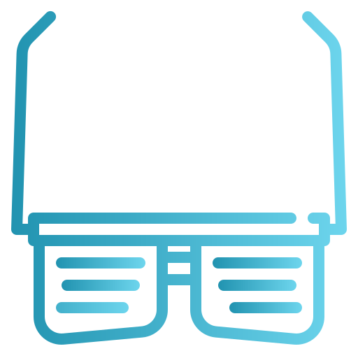 Sunglasses Neung Lineal Gradient icon
