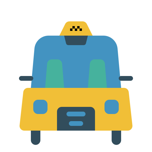 Taxi Neung Flat icon