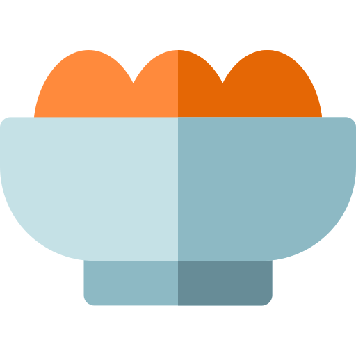Huevos Basic Rounded Flat icono