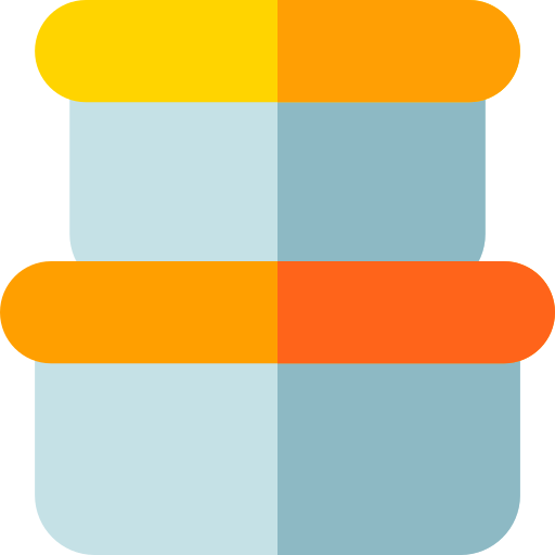 Tupperware Basic Rounded Flat icono