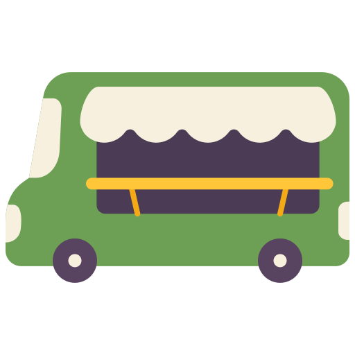 camión de comida Victoruler Flat icono