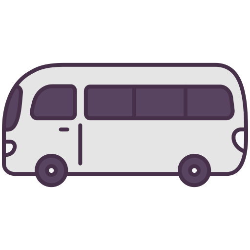 autobus Victoruler Linear Colour icona