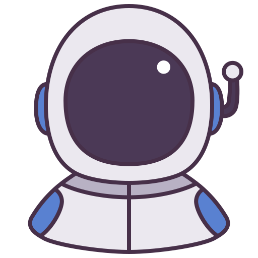 astronaut Victoruler Linear Colour icoon