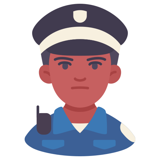 Полицейский Victoruler Flat иконка