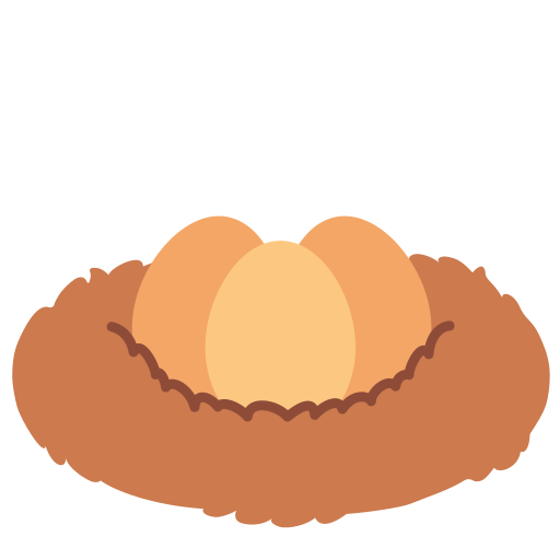 Eggs Victoruler Flat icon