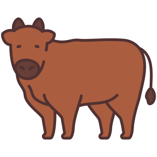 Cow Victoruler Linear Colour icon