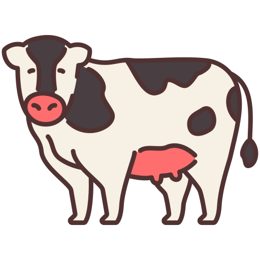 Корова Victoruler Linear Colour иконка
