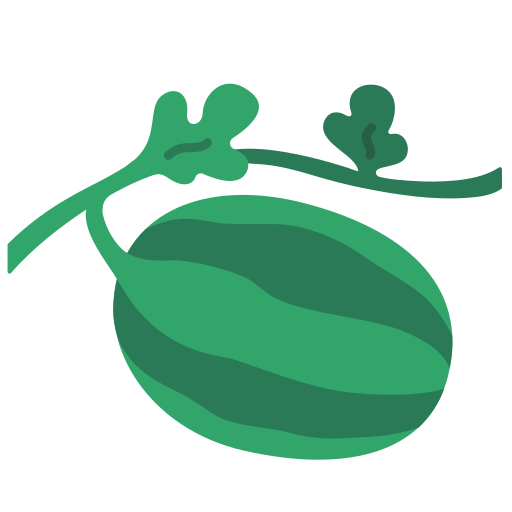 watermeloen Victoruler Flat icoon