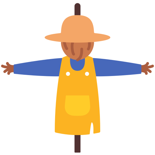 Scarecrow Victoruler Flat icon