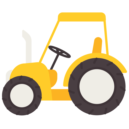 Tractor Victoruler Flat icon